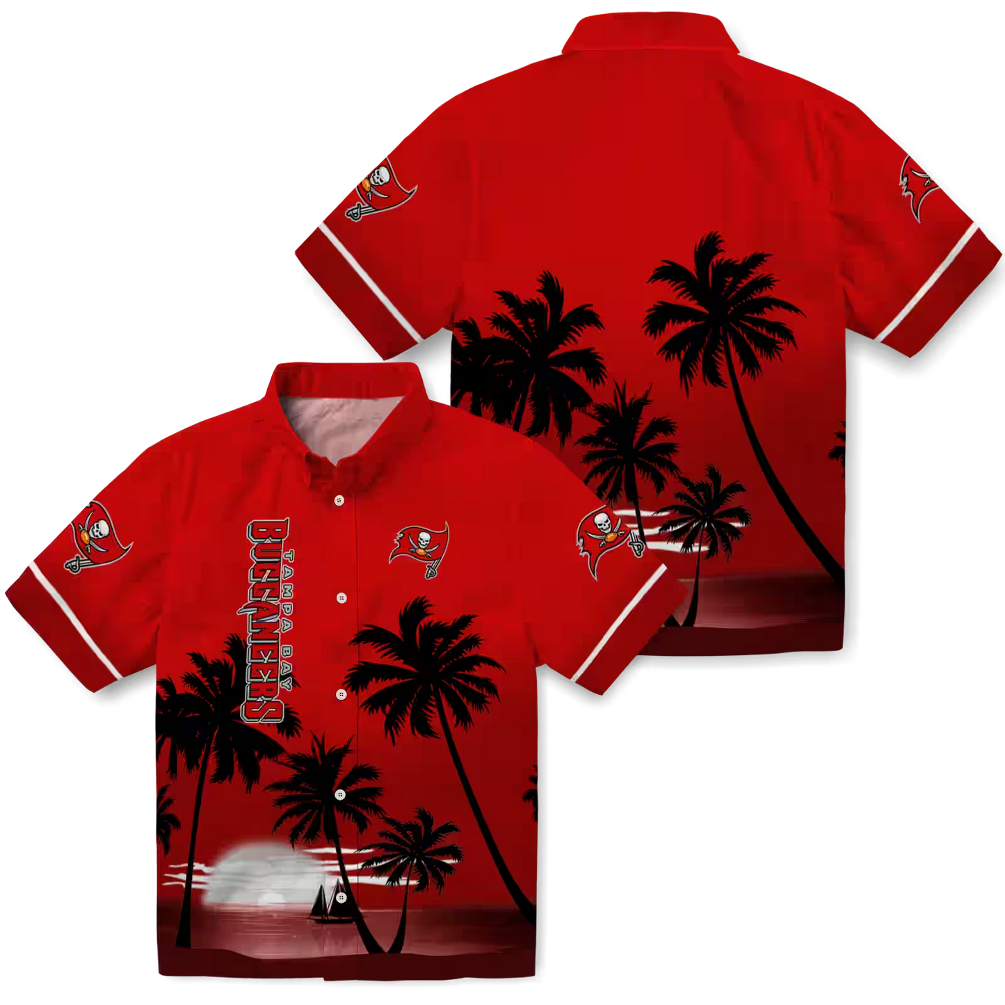 TB x NFL Hawaiian Shirt ƒ?? Beach Sunset DATND TANTD 270526