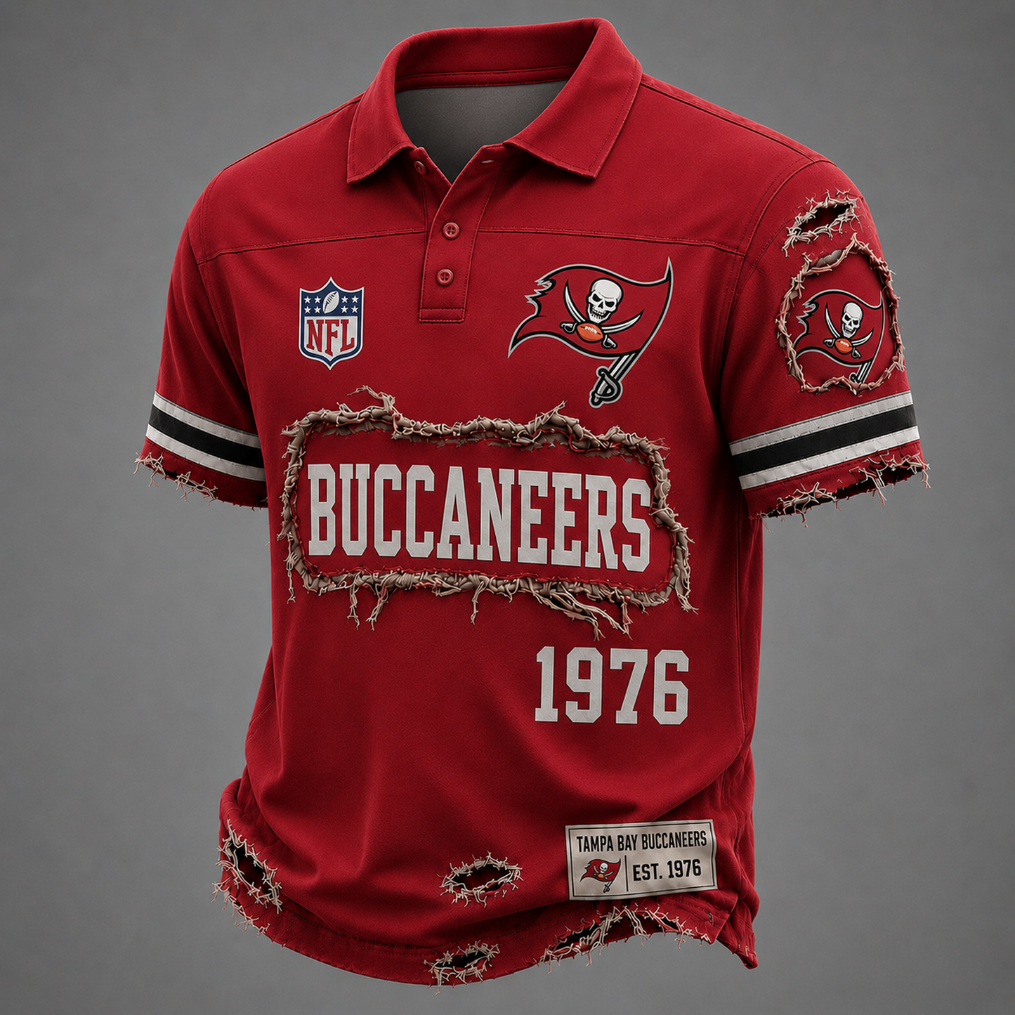 TB x NFL Luxury Classic Polo shirt 0506 DatND DVT