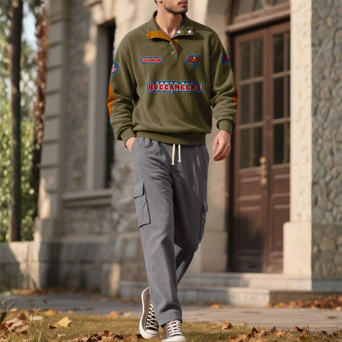 TB x NFL Men's Corduroy Sweatshirt 1011 DatND DVT