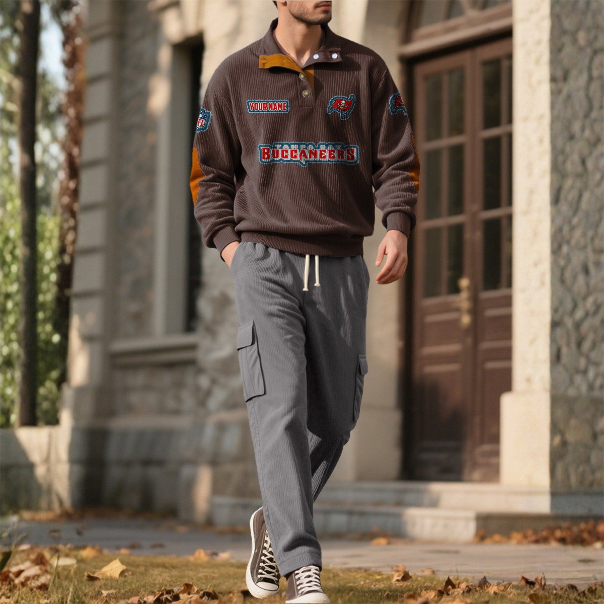 TB x NFL Men's Corduroy Sweatshirt 1011 DatND DVT