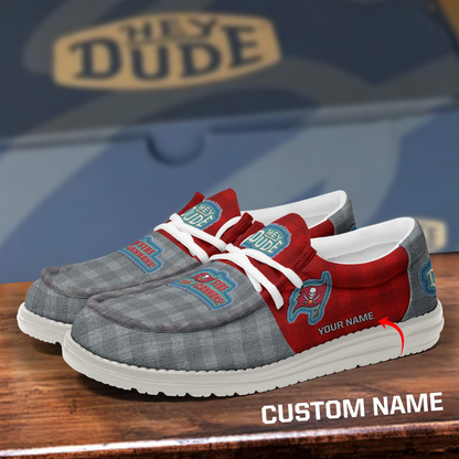 TB x NFL Premium Hey Dude Shoes DATND TANTD