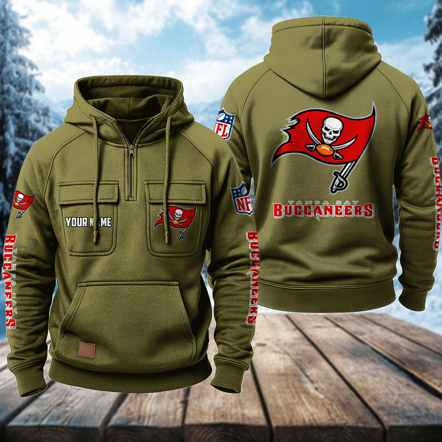 TB x NFL Premium Hoodie DATND TANTD