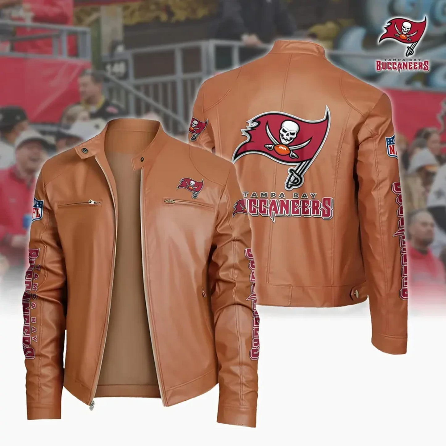 TB x NFL Sport Leather Jacket DATND TANTD
