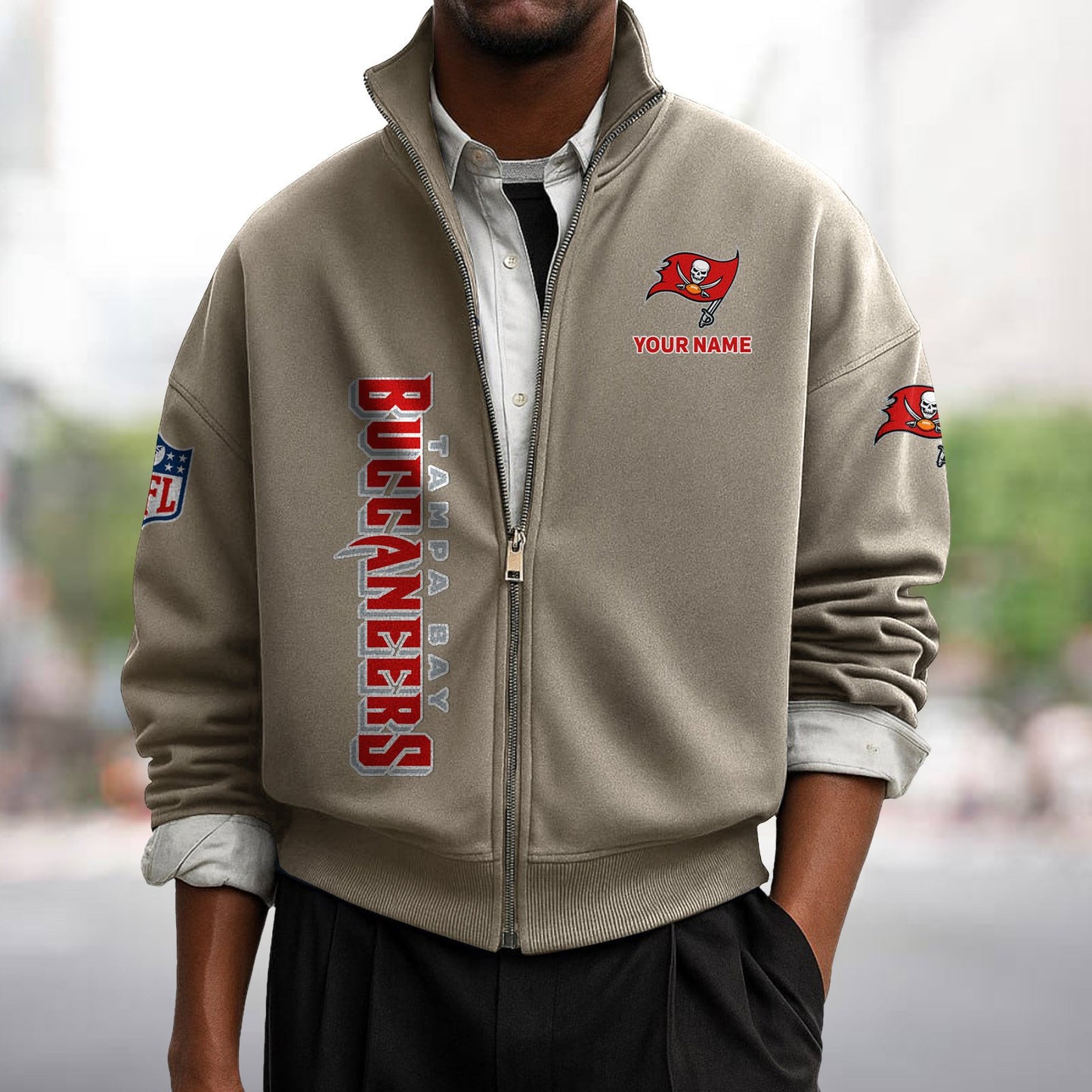 TB x NFL Sweatshirt Full Zip DATND TANTD