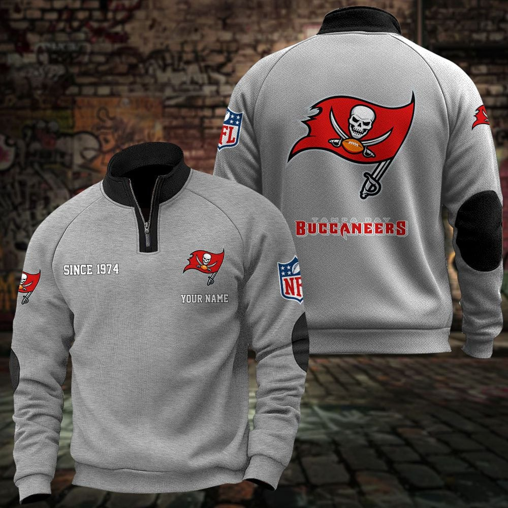 TB x NFL Sweatshirts Quarter Collared Sweatshirt Pullover DatND DVT