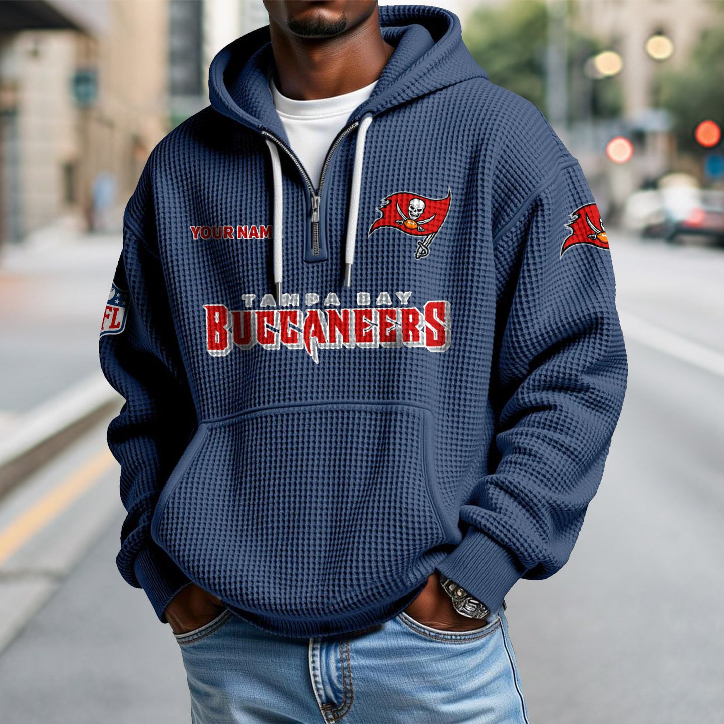 TB x NFL Waffle Hoodie DatND DVT