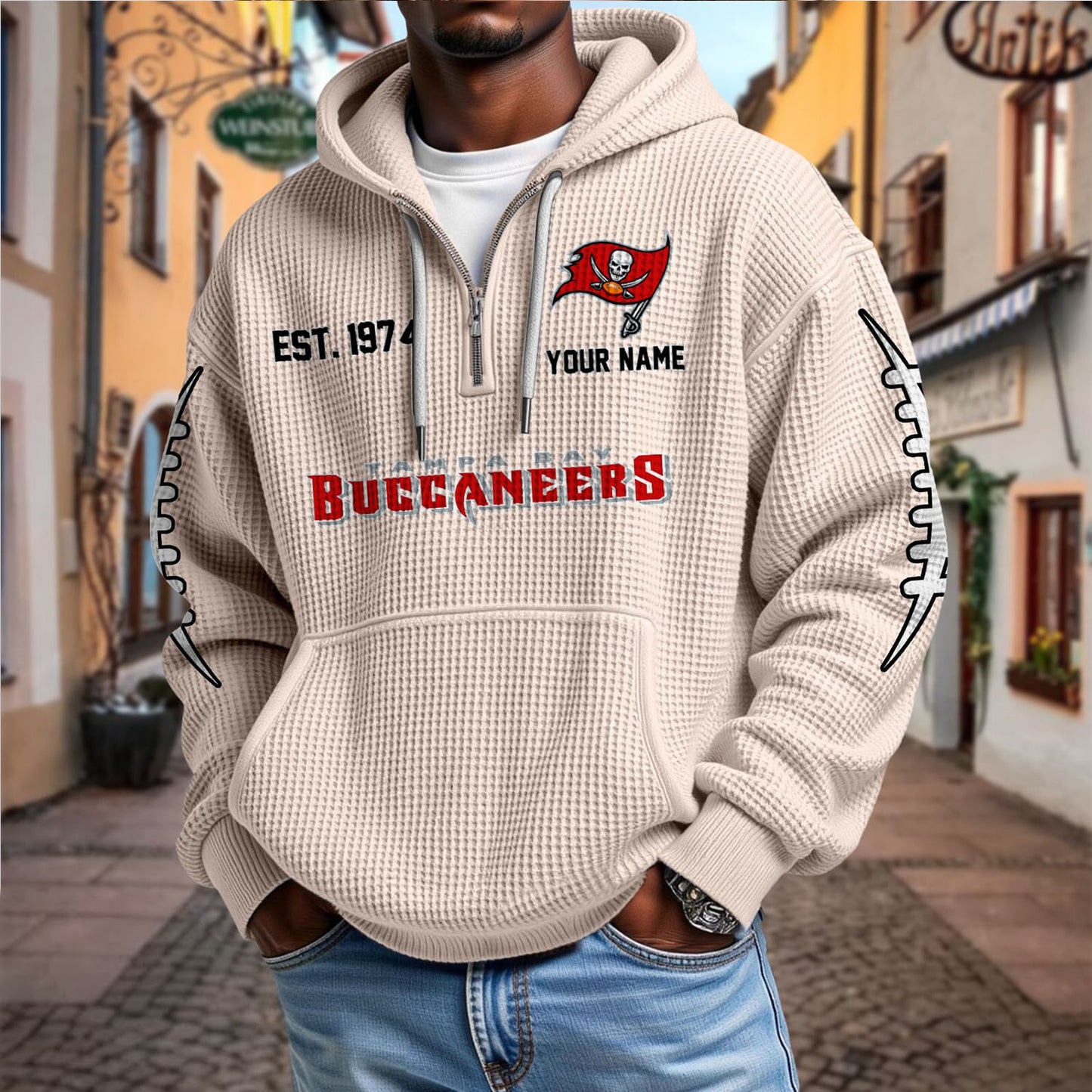 TB x NFL Waffle Hoodie DatND DVT