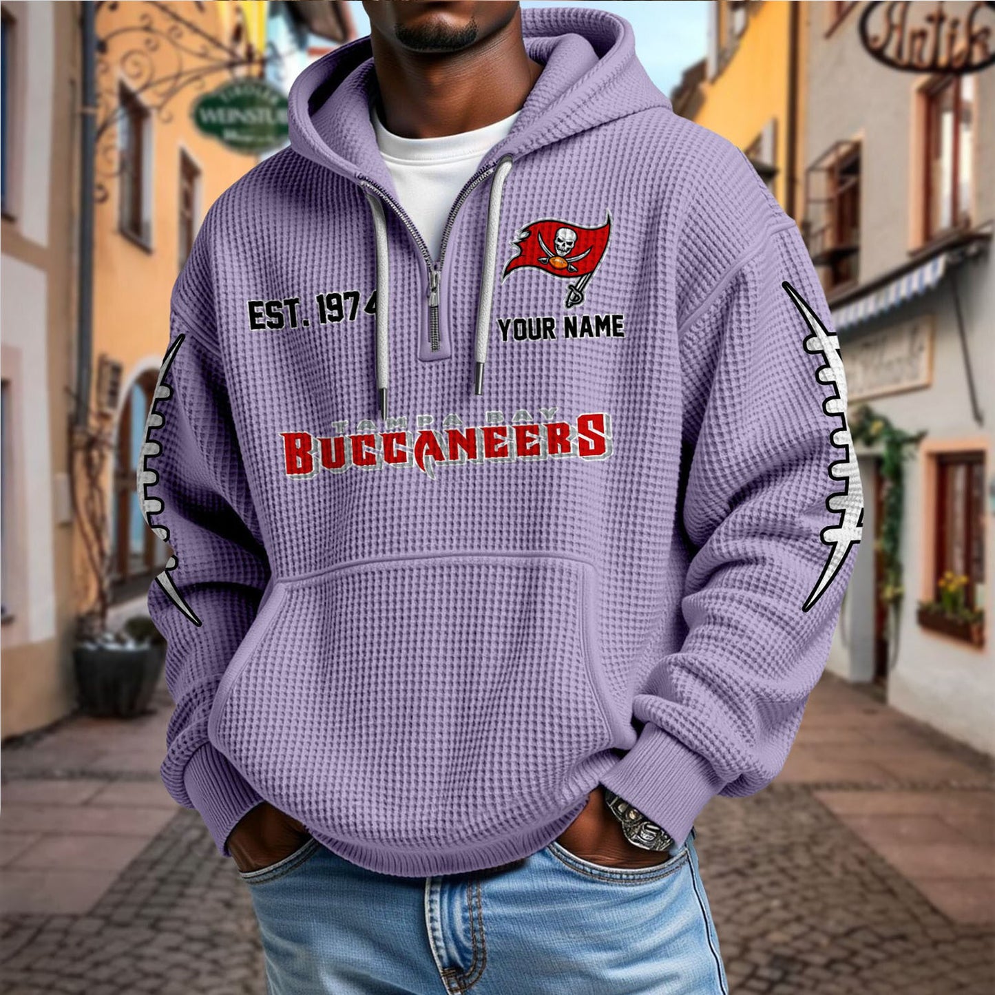 TB x NFL Waffle Hoodie DatND DVT