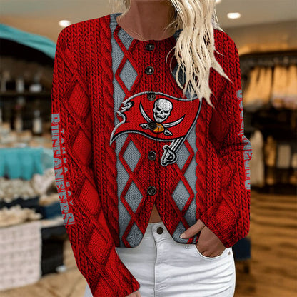 TB x NFL Women's Cardigan Sweater DatND DVT