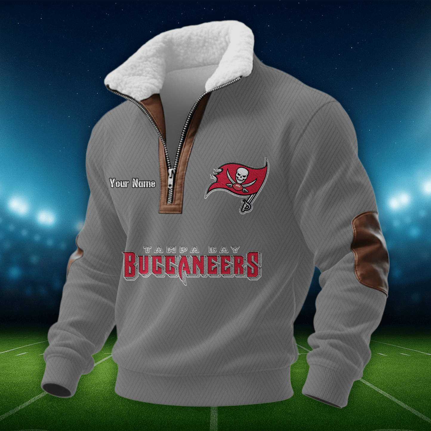 TBB NFL Men Fur Collar Sweatshirt DDT CTND