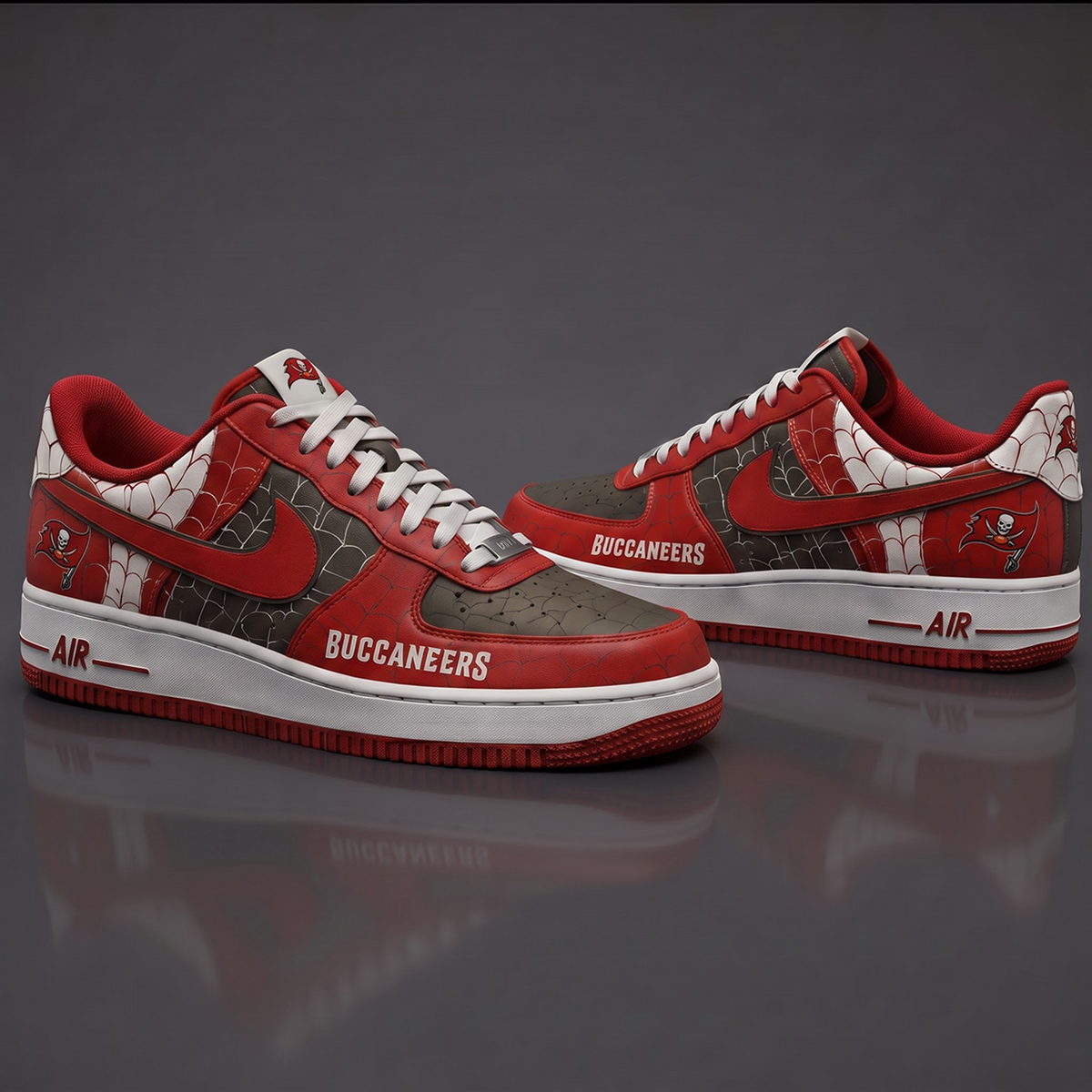 TBB NFL x Spider Premium AF1 Sneakers Limited Edition Gift for Football Fans