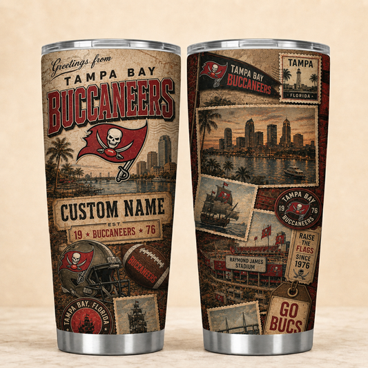 TBB Personalized Premium NFL Classic Tumbler 190626