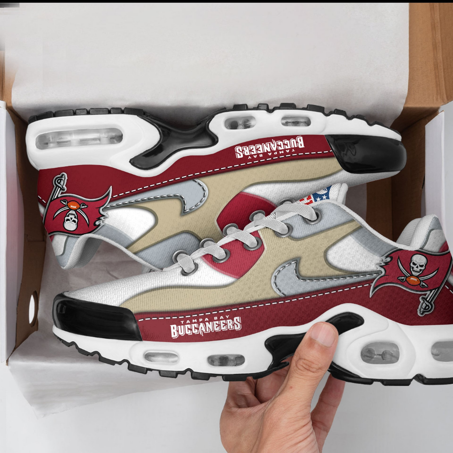 TBB Premium NFL Color Block Air Max Shoes DDT CTND
