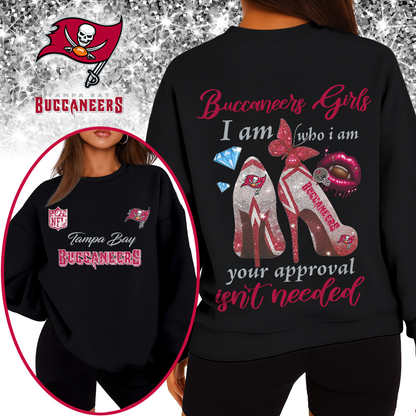 TBB Premium NFL I Am Who I Am Glitter 3D Apparel DDT 211025 NTL