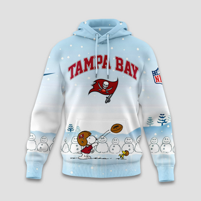 TBB Premium NFL Peanuts Snow Day Hoodie DDT CTND