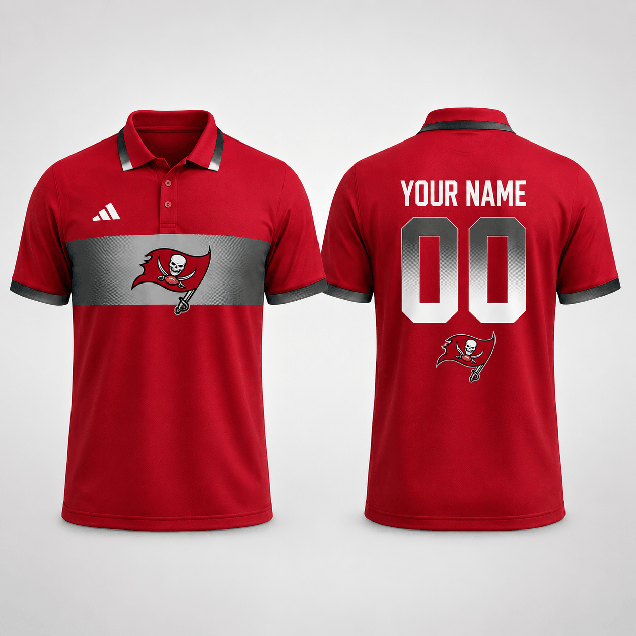 TBB Premium NFL Personalized Match Day Polo Shirt