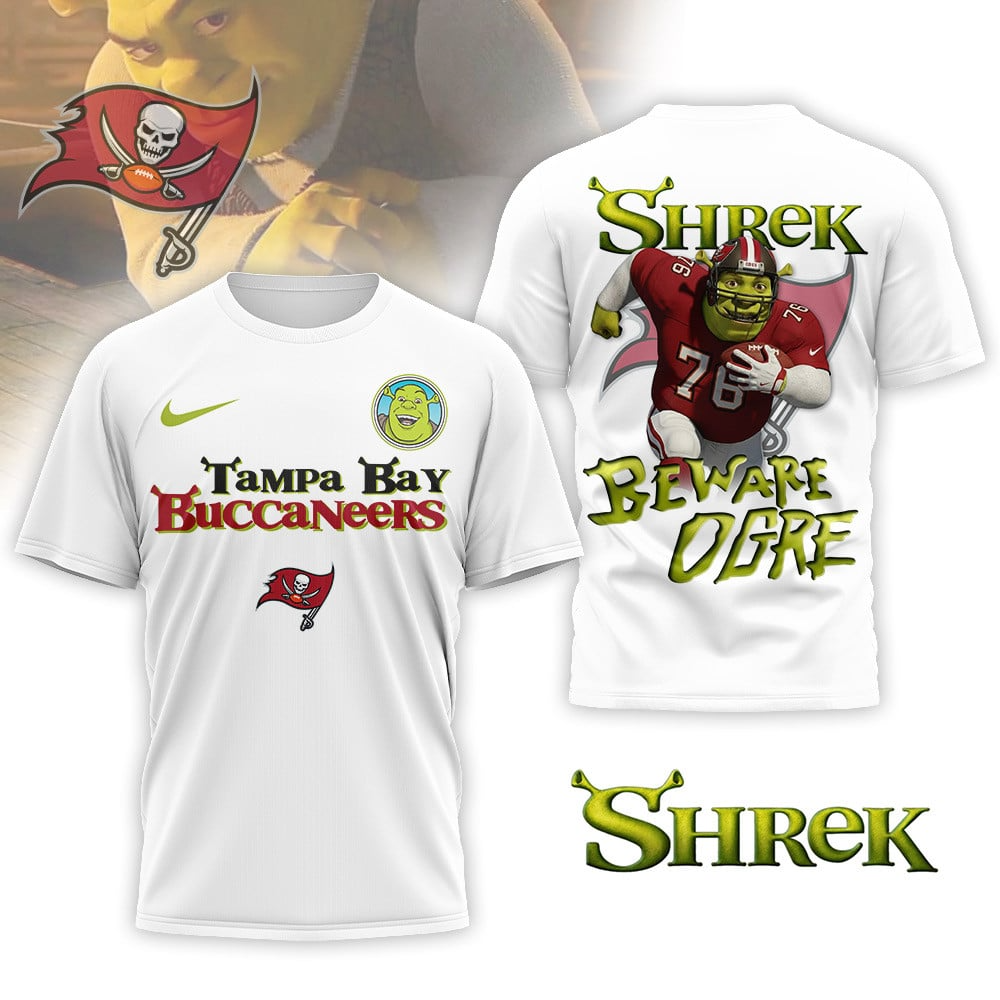 TBB Premium NFL Shrek 3D Shirt DDT CTND