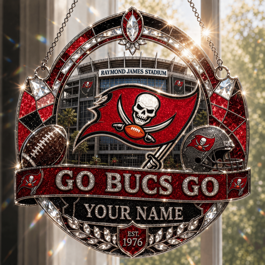 TBB x NFL Premium Suncatcher Luxury Personalized Gift For Fan