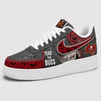 TBB x Premium NFL Fear The Team Halloween AF1 Sneakers