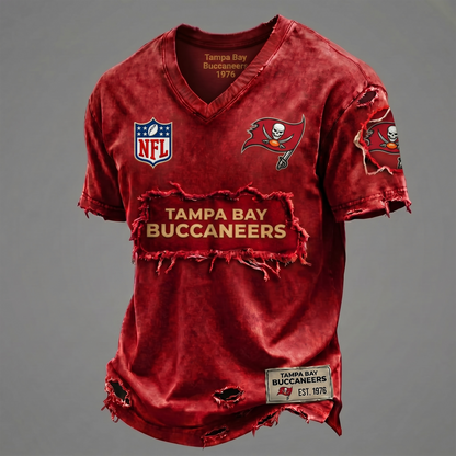 TBB NFL Premium V-Neck T-shirt Gift For Fans 0306 NAK DATND NHT