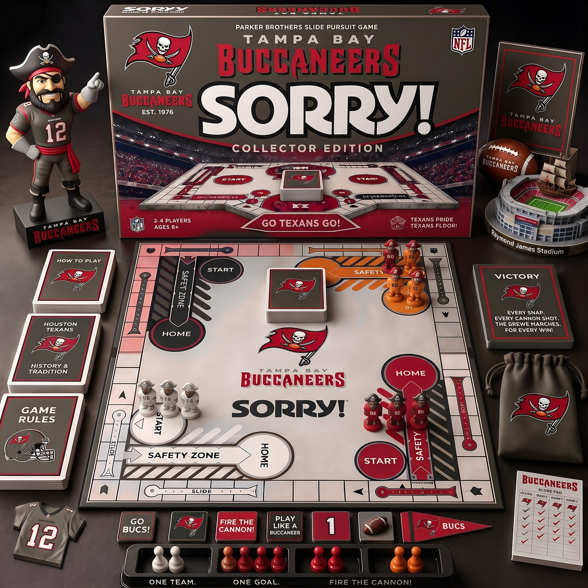 TBB_Premium NFL Football Fan Sorry! Collector Board Game