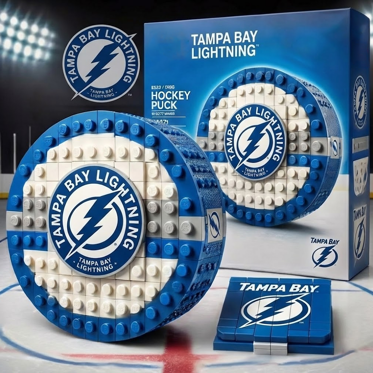 NHL Hockey Game Building Blocks 0512 DDT CTND