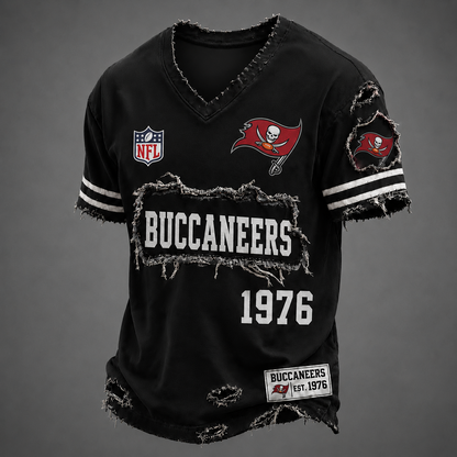 TB x NFL LUXURY V-Neck T-Shirt 3005 DatND DVT