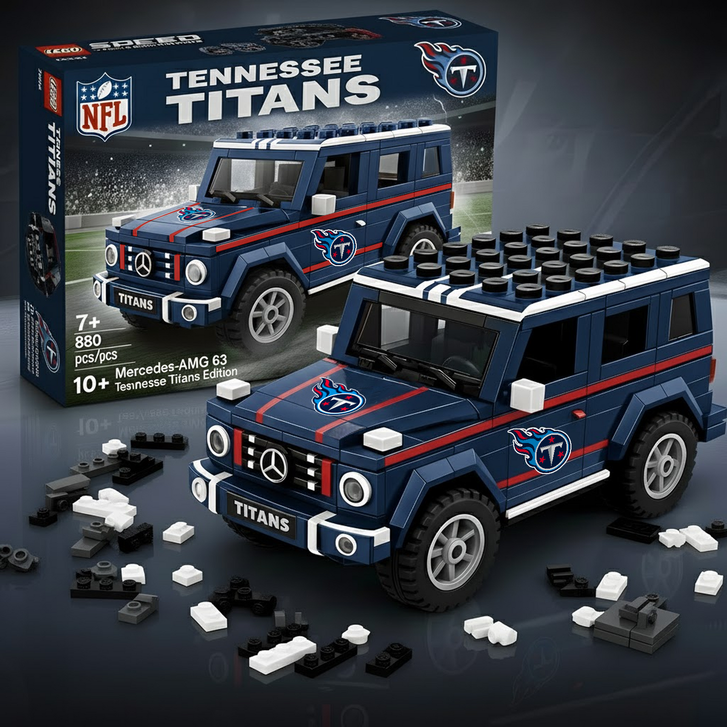 TEN x NFL Building Blocks Offroad SUV DatND DVT