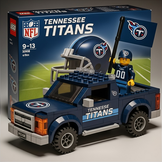 TEN x NFL Building Blocks Truck Toy Set DatND DVT