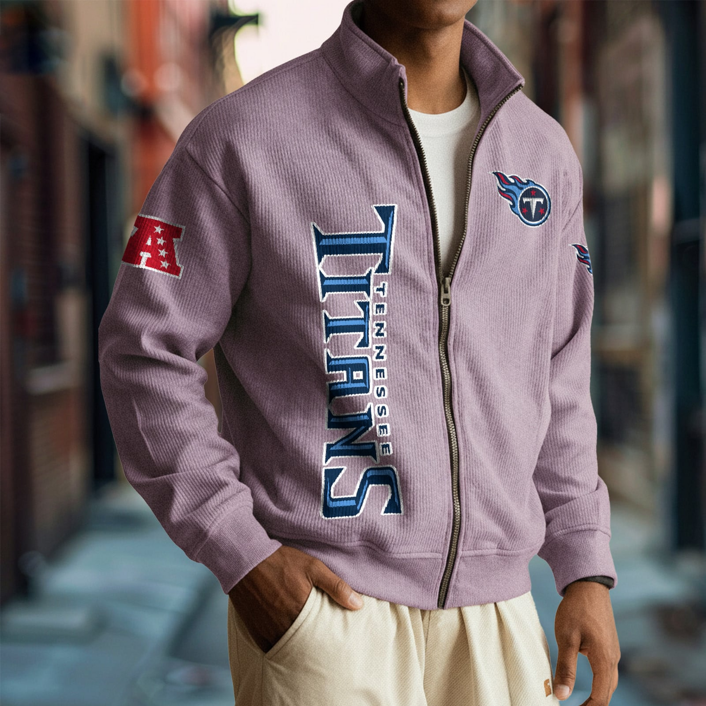 TEN x NFL Corduroy Zip-Up Jacket DatND DVT