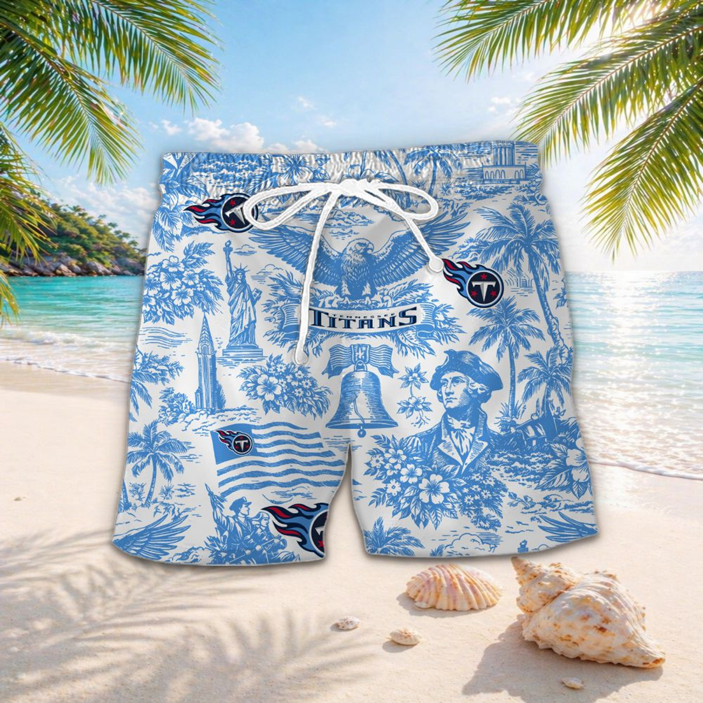 TEN x NFL Hawaiian Shirt 2006