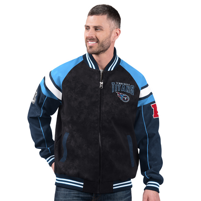 TEN x NFL Officially Licensed Faux Suede Jacket DATND TANTD