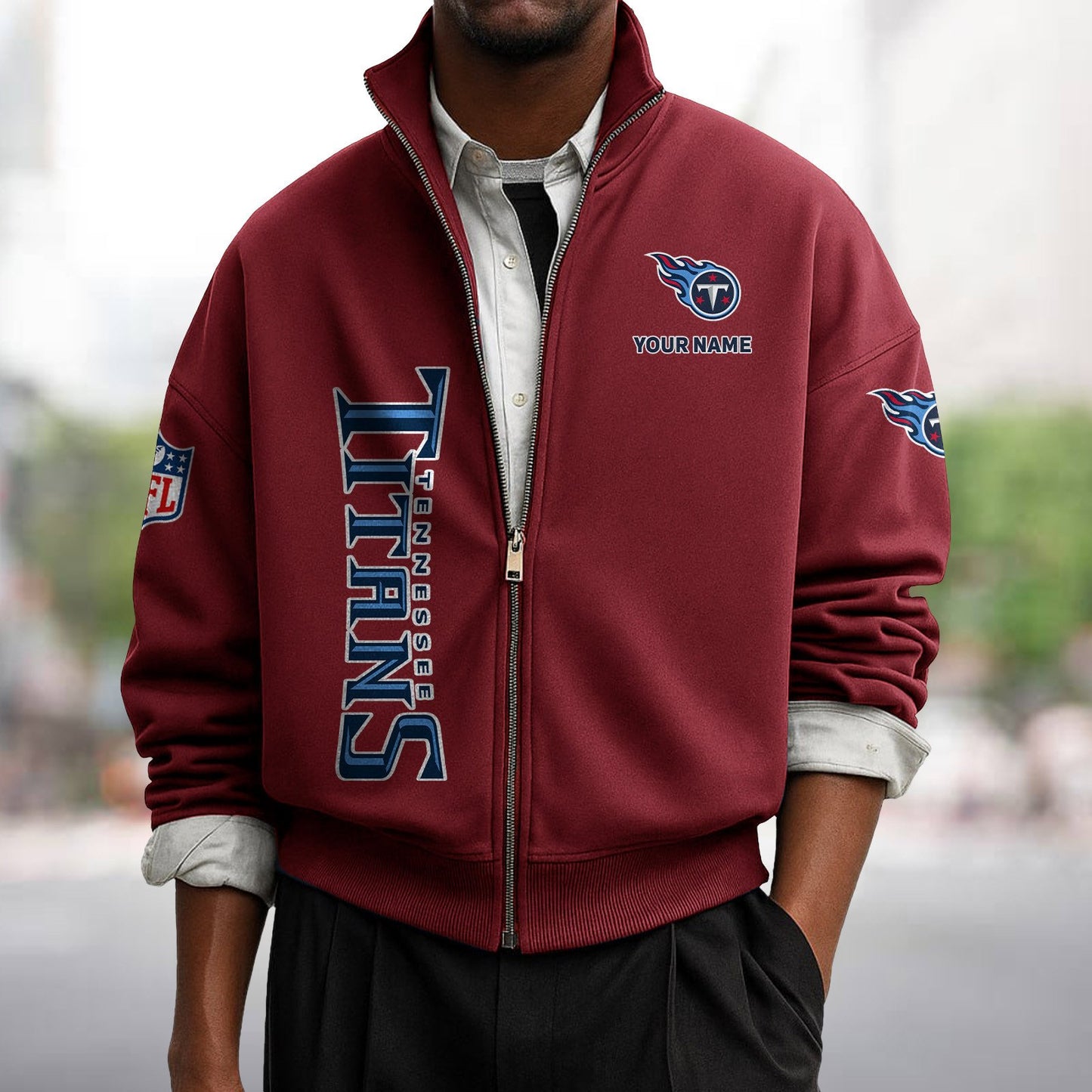 TEN x NFL Sweatshirt Full Zip DATND TANTD