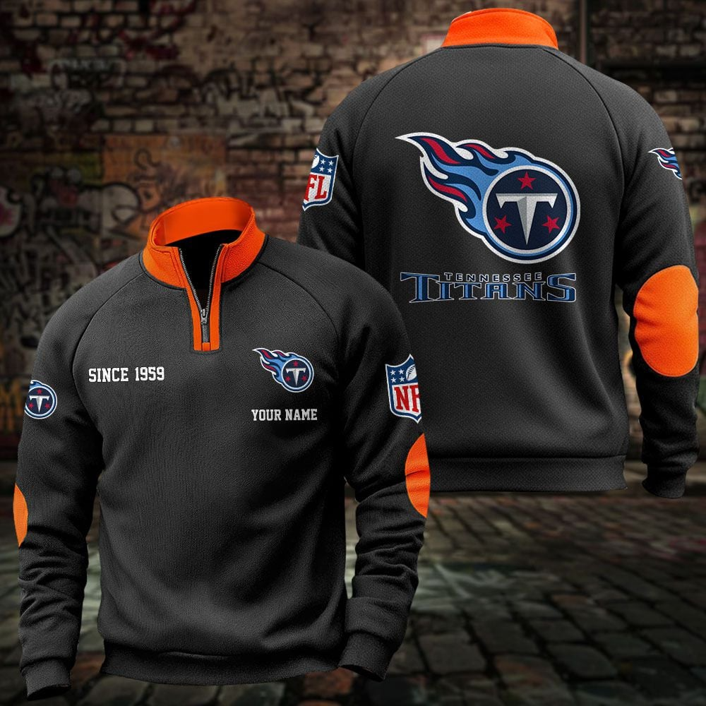 TEN x NFL Sweatshirts Quarter Collared Sweatshirt Pullover DatND DVT