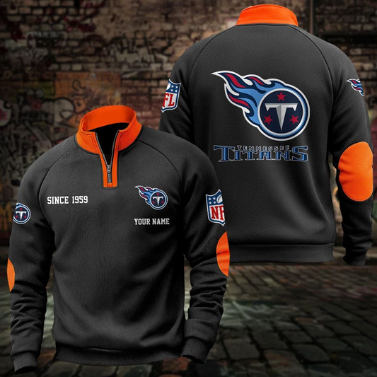 TEN x NFL Sweatshirts Quarter Collared Sweatshirt Pullover DatND DVT