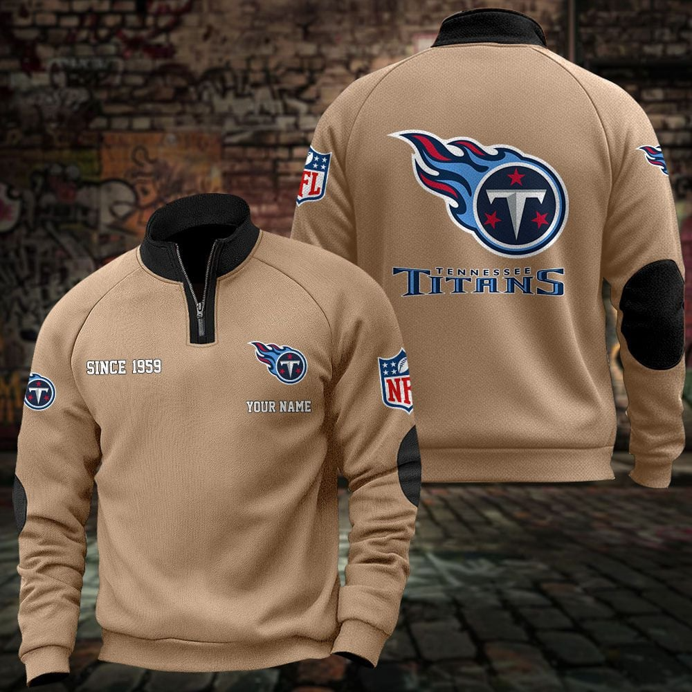 TEN x NFL Sweatshirts Quarter Collared Sweatshirt Pullover DatND DVT
