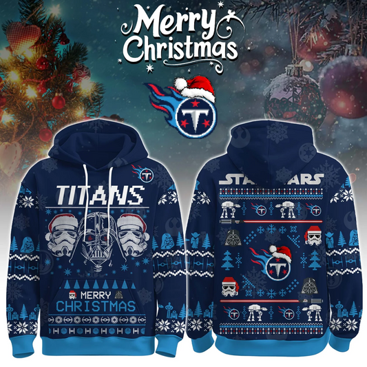 TEN x NFL Unisex Merry Christmas The Force Edition Hoodie DATND TANTD