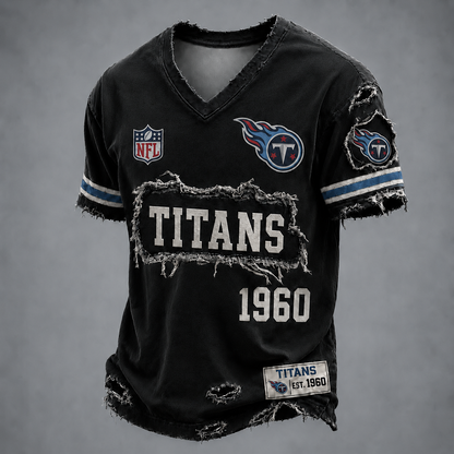 TEN x NFL LUXURY V-Neck T-Shirt 3005 DatND DVT