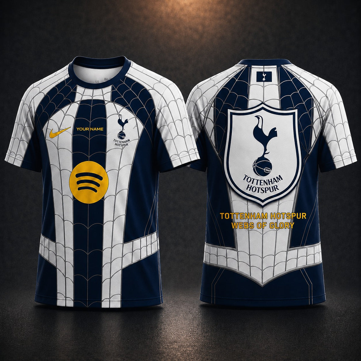 TH EPL x Spider Halloween Premium All Over Print T-Shirt Personalized Gift For Fan Sport Soccer