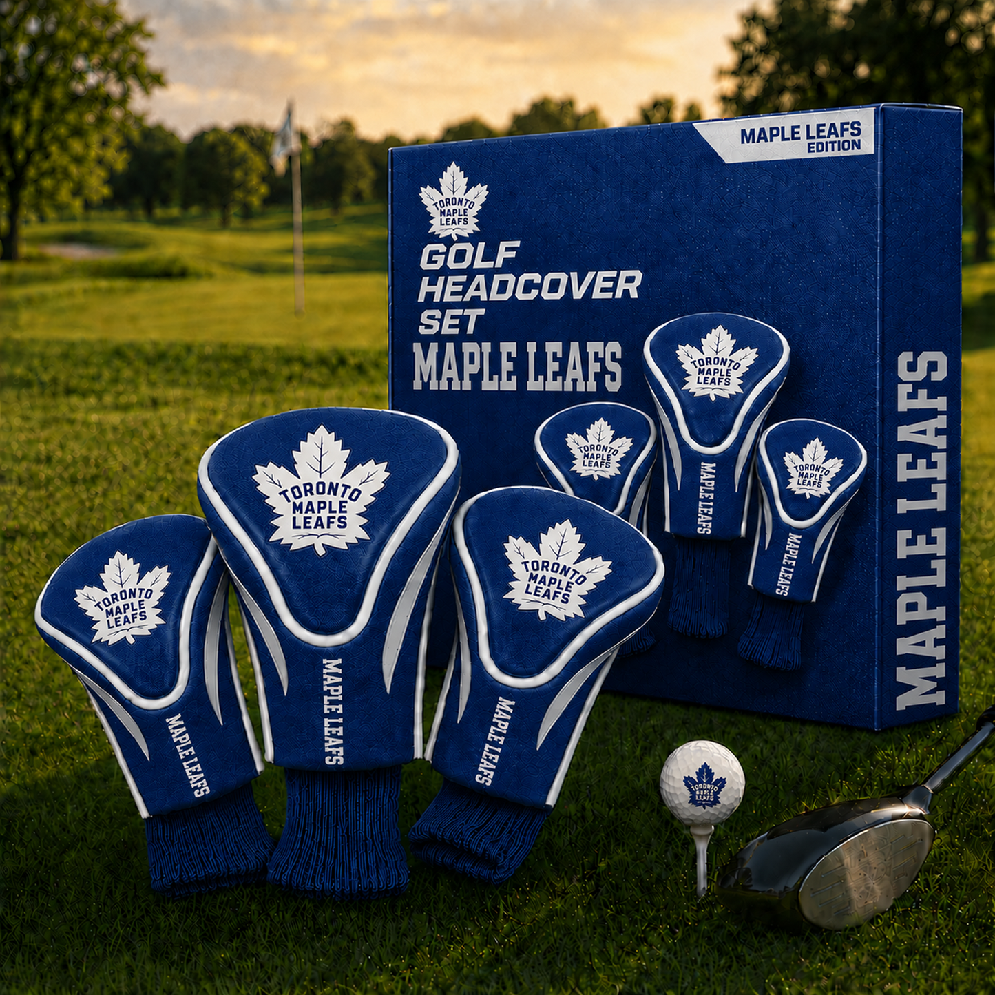 TOR Team Golf NHL 3-Pack Contour Sock Headcovers