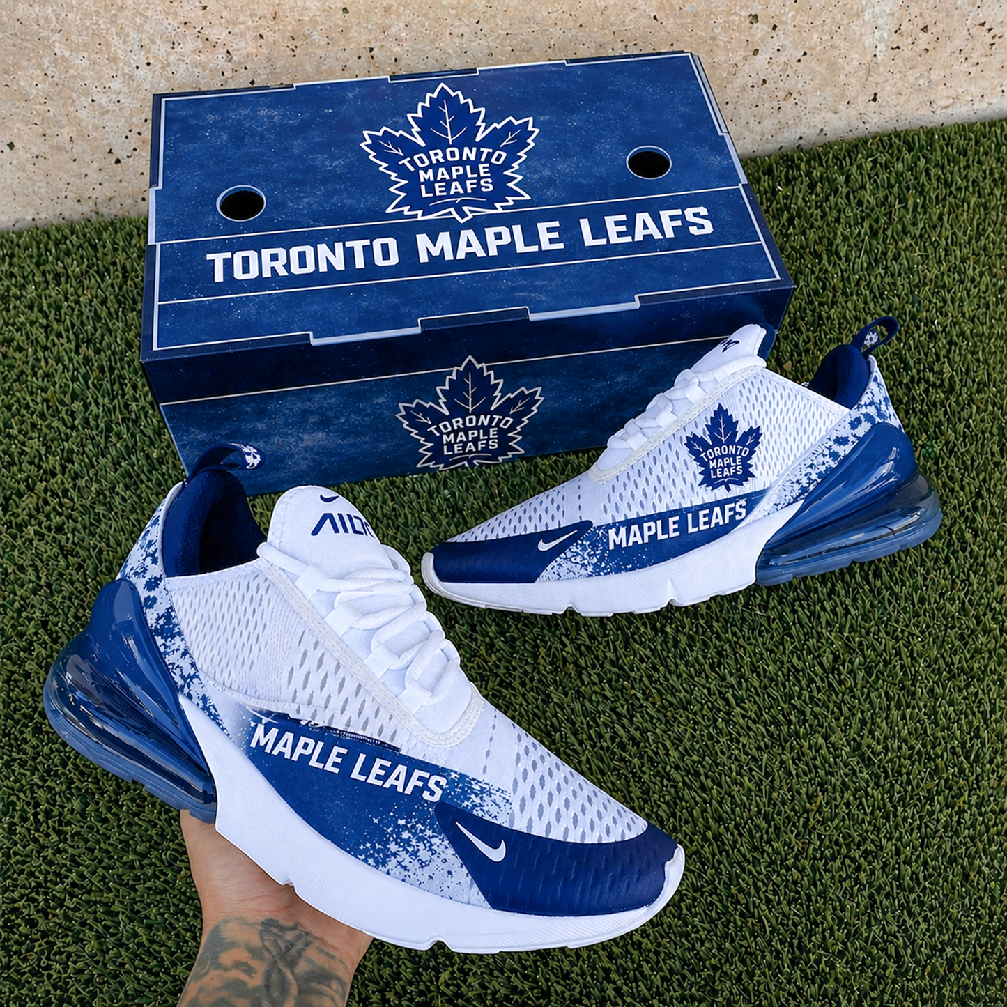 TOR x NHL Nike Air Max 270 Shoes 0505 DatND DVT