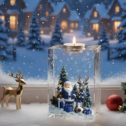 TOT x EPL Personalized Christmas Crystal Candle Holder DatND DVT