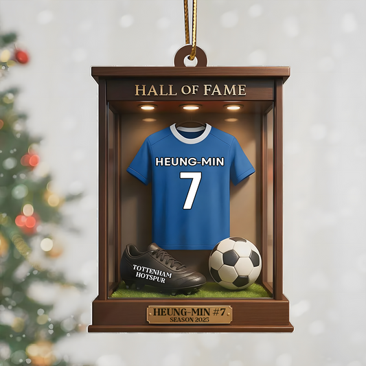 TOT x EPL Soccer Player Hall Of Fame Ornament DATND TANTD 081125
