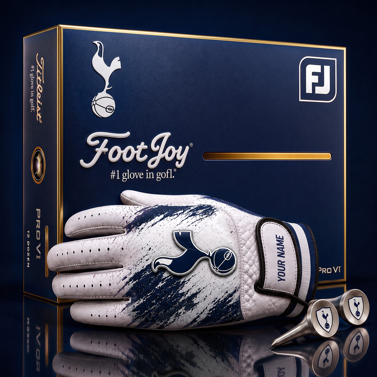 TOT_SIGNATURE EPL DELUXE PERSONALIZED GOLF GLOVE SET LIMITED EDITION