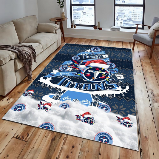 TT NFL Chrismas Carpet Rug DDT NTL