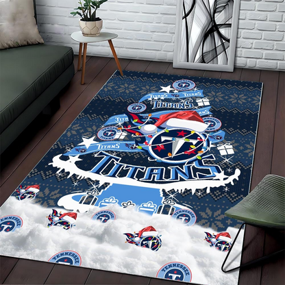 TT NFL Chrismas Carpet Rug DDT NTL