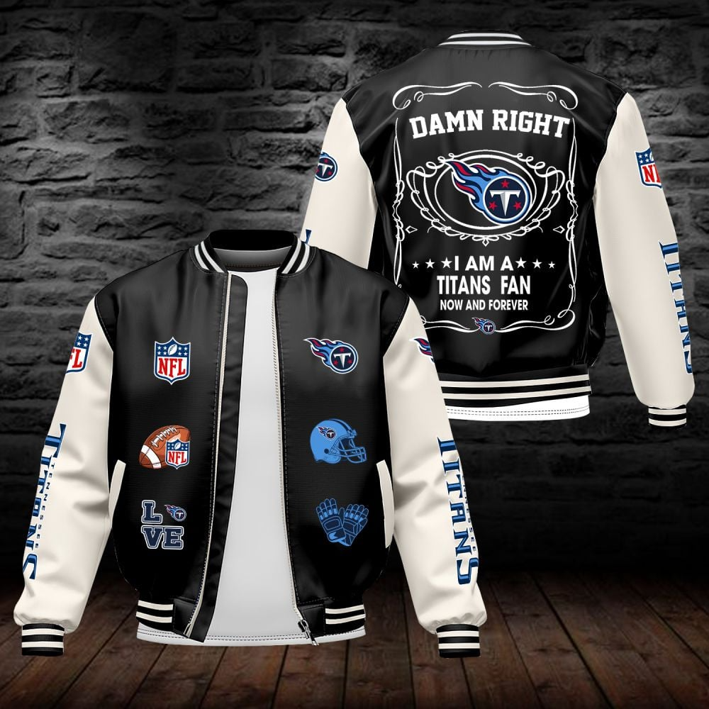 TT NFL Premium Leather Bomber Jacket DDT HLPHUONG