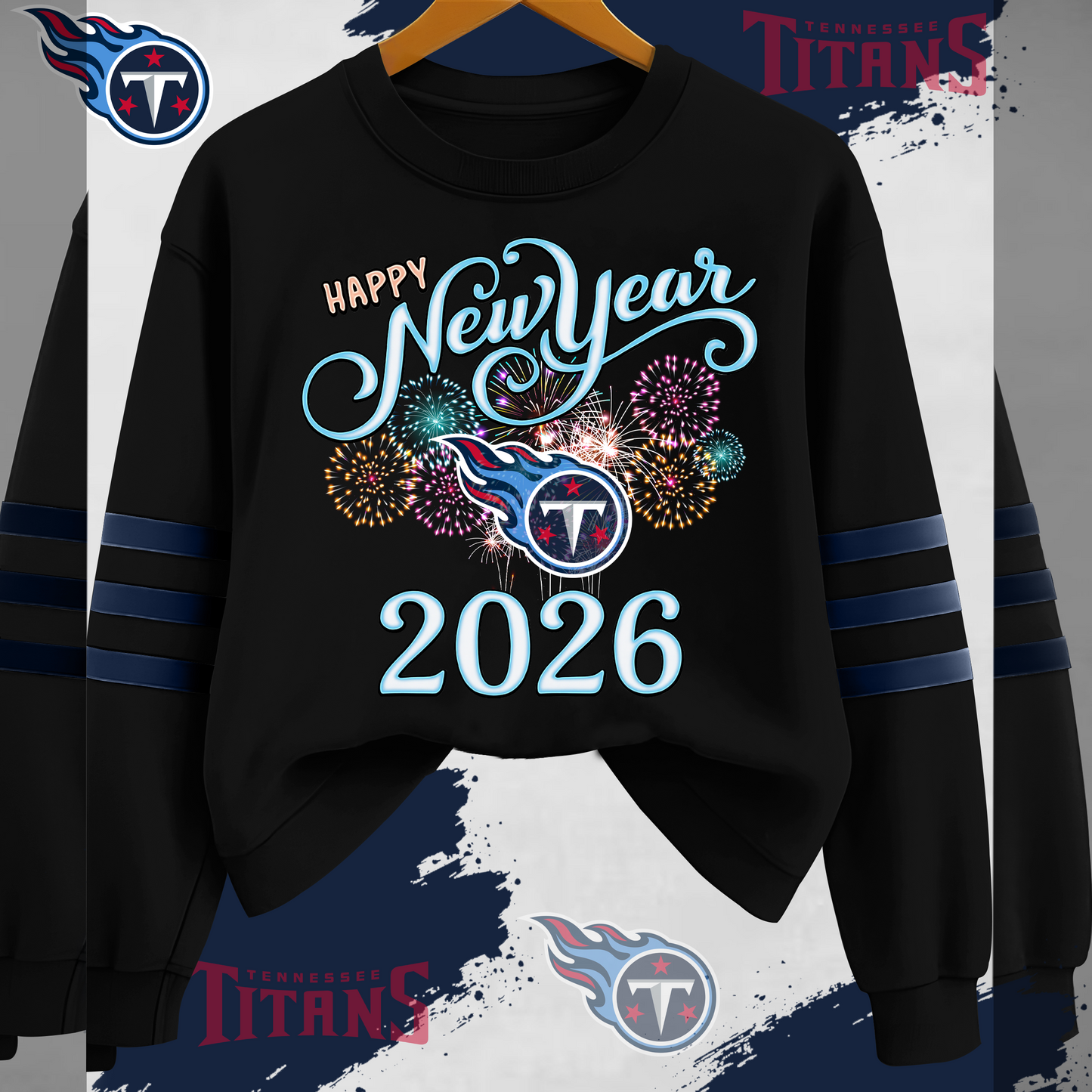 TT Premium NFL Happy New Year 2026 Sweatshirt DDT CTND