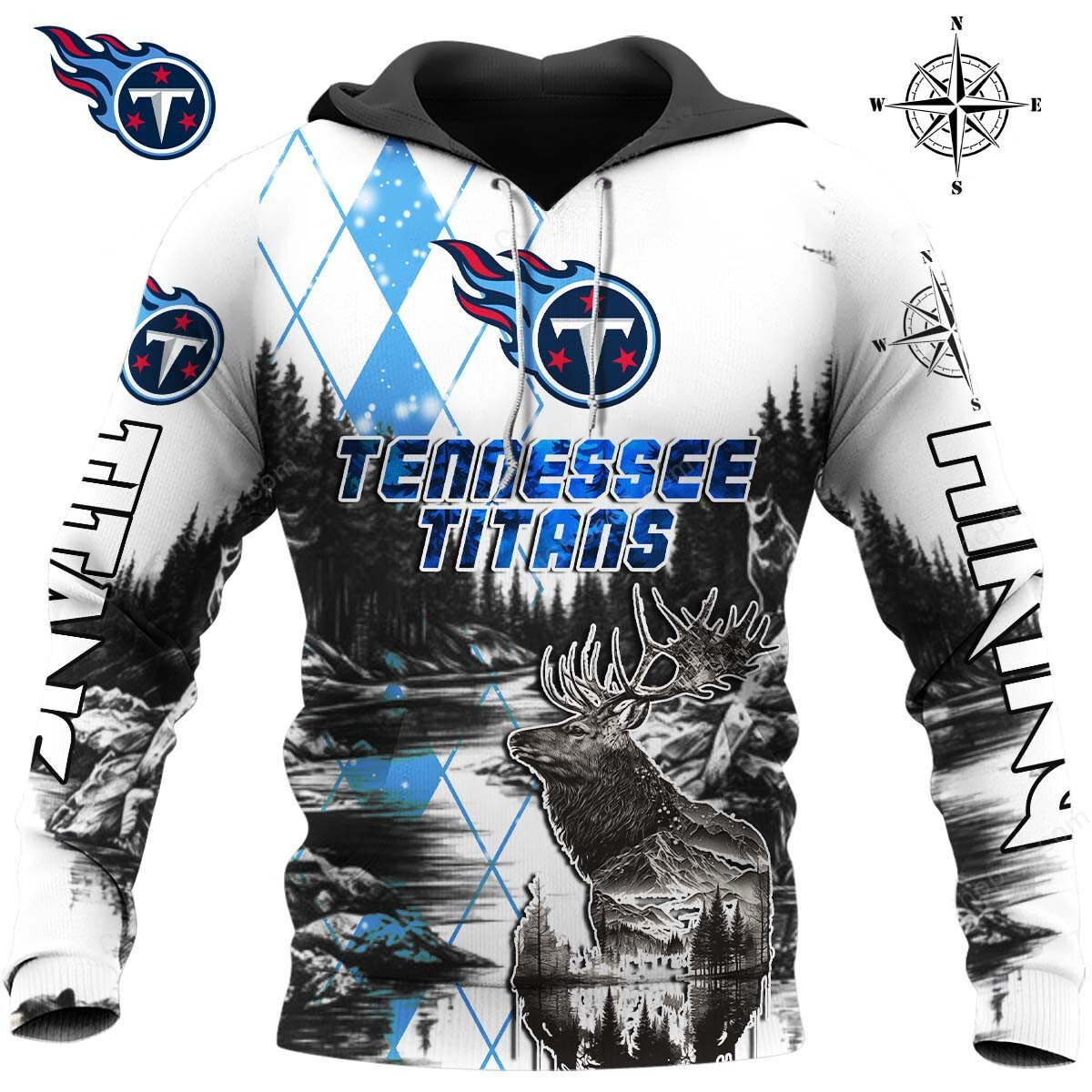 TT x NFL Hiking 3D Hoodie DDT CTND