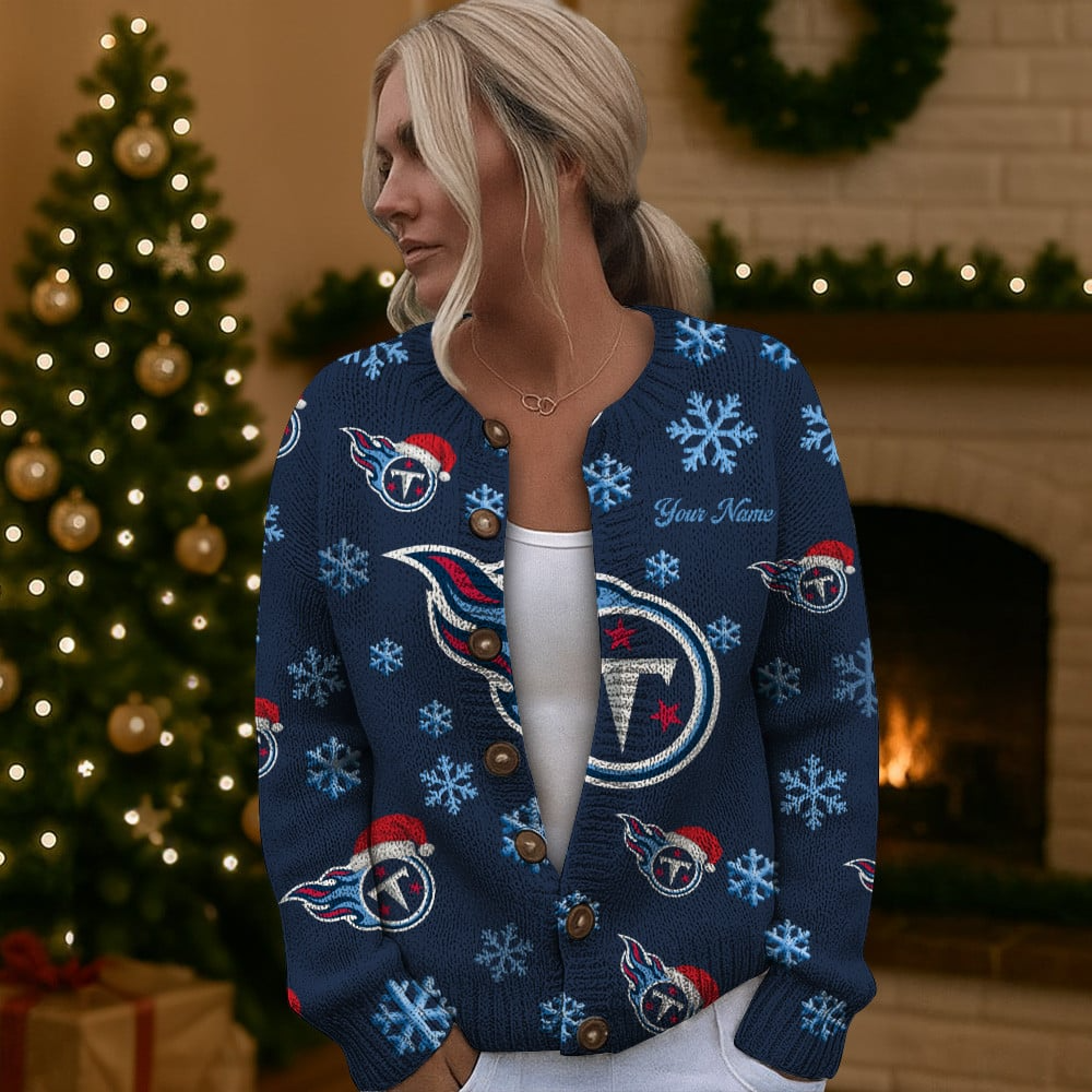 TT x NFL Women Cardigan Sweater Christmas DDT CTND